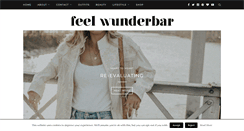 Desktop Screenshot of feelwunderbar.com