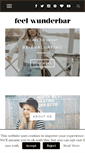 Mobile Screenshot of feelwunderbar.com